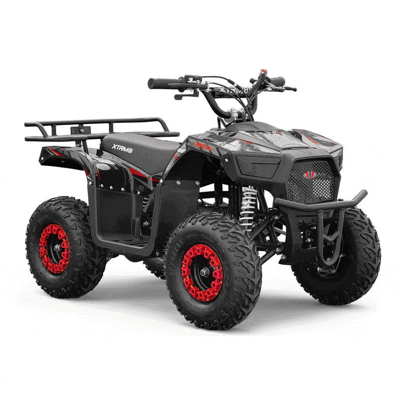Pocket quad 50cc Mini BAZOU Rouge